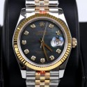 Replica Rolex Datejust 36MM 116233 GM Stainless Steel 904L & Yellow Gold Grey Mother Of Pearl Dial Swiss 2824-2