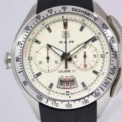 Replica Tag Heuer Mercedes Benz SLR Calibre 17 Stainless Steel White Dial Swiss Calibre 17